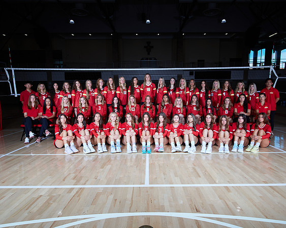 Cathedral Catholic High School Girls Volleyball Team Media Day