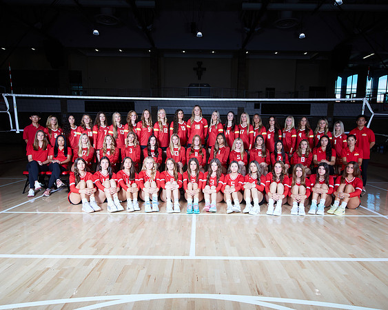 Cathedral Catholic High School Girls Volleyball Team Media Day