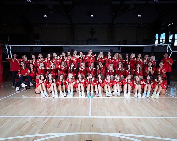Cathedral Catholic High School Girls Volleyball Team Media Day