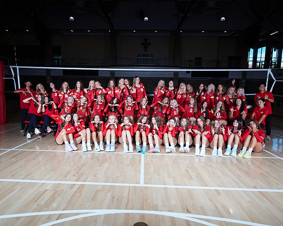 Cathedral Catholic High School Girls Volleyball Team Media Day