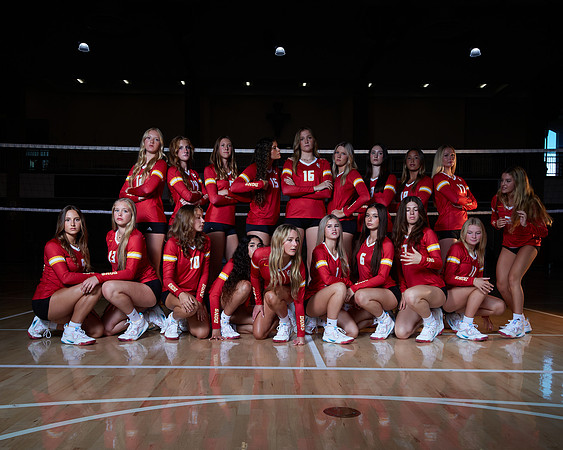 Cathedral Catholic High School Girls Volleyball Team Media Day