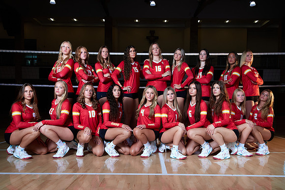 Cathedral Catholic High School Girls Volleyball Team Media Day