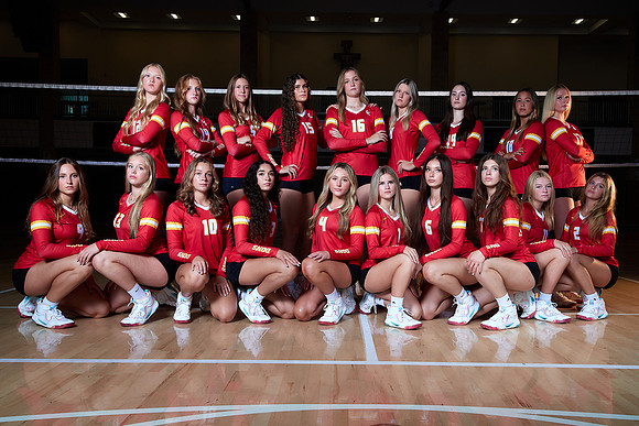 Cathedral Catholic High School Girls Volleyball Team Media Day