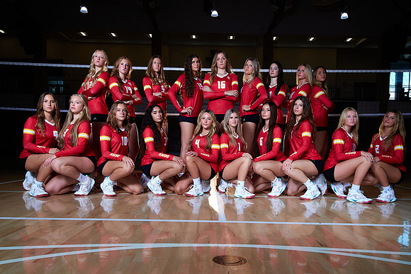 Cathedral Catholic High School Girls Volleyball Team Media Day