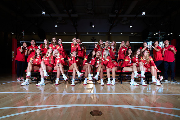 Cathedral Catholic High School Girls Volleyball Team Media Day