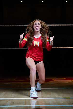 Cathedral Catholic High School Girls Volleyball Team Media Day
