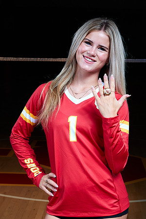 Cathedral Catholic High School Girls Volleyball Team Media Day