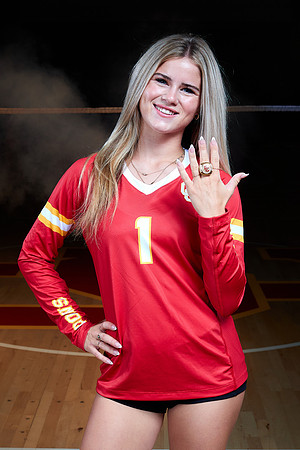Cathedral Catholic High School Girls Volleyball Team Media Day