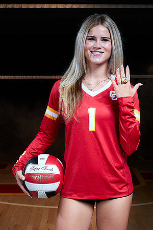Cathedral Catholic High School Girls Volleyball Team Media Day