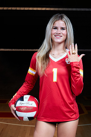 Cathedral Catholic High School Girls Volleyball Team Media Day