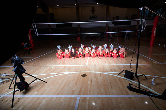 Cathedral Catholic High School Girls Volleyball Team Media Day