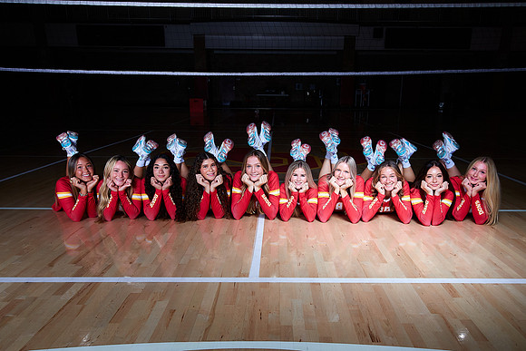 Cathedral Catholic High School Girls Volleyball Team Media Day