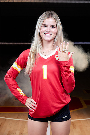 Cathedral Catholic High School Girls Volleyball Team Media Day