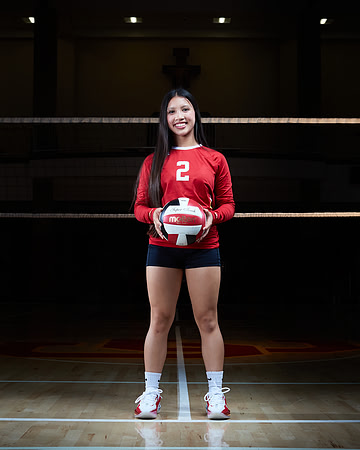 Cathedral Catholic High School Girls Volleyball Team Media Day