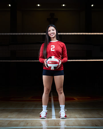 Cathedral Catholic High School Girls Volleyball Team Media Day