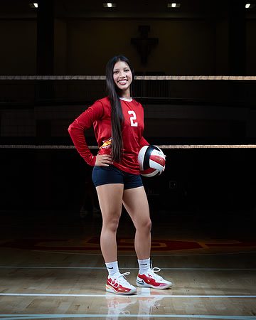 Cathedral Catholic High School Girls Volleyball Team Media Day