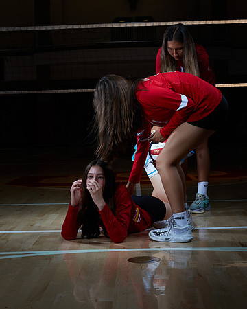 Cathedral Catholic High School Girls Volleyball Team Media Day