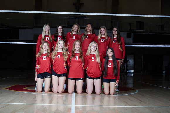 Cathedral Catholic High School Girls Volleyball Team Media Day