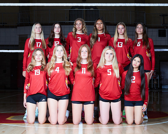 Cathedral Catholic High School Girls Volleyball Team Media Day