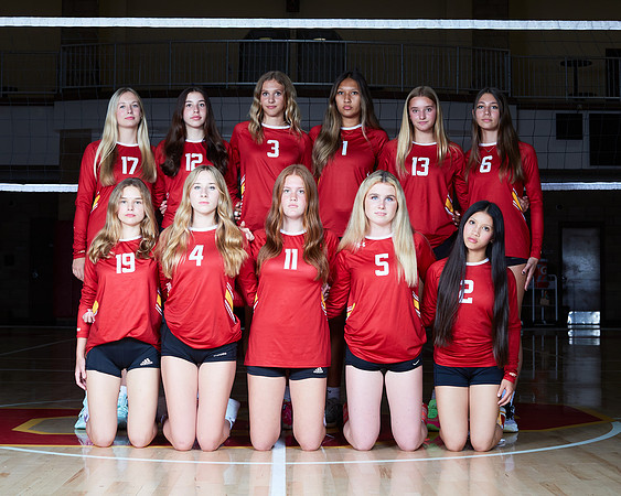 Cathedral Catholic High School Girls Volleyball Team Media Day