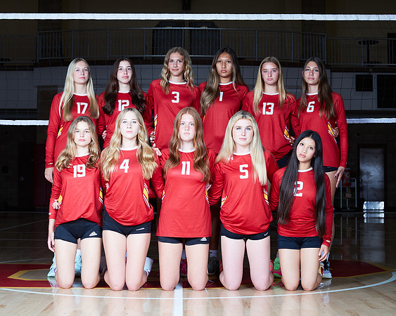 Cathedral Catholic High School Girls Volleyball Team Media Day
