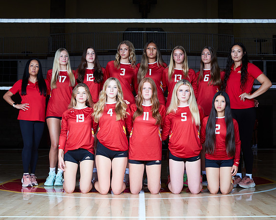 Cathedral Catholic High School Girls Volleyball Team Media Day