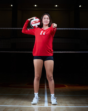 Cathedral Catholic High School Girls Volleyball Team Media Day