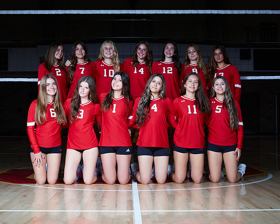 Cathedral Catholic High School Girls Volleyball Team Media Day