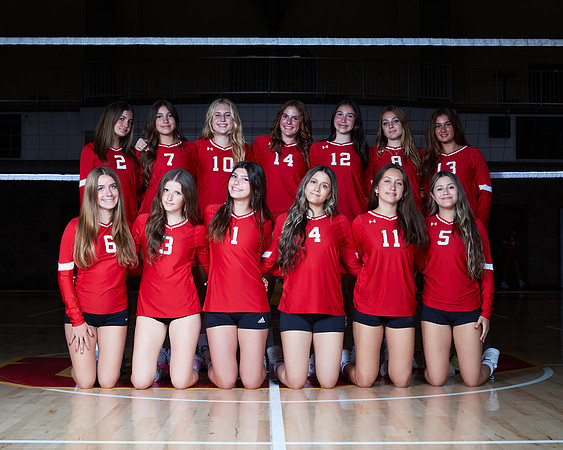 Cathedral Catholic High School Girls Volleyball Team Media Day