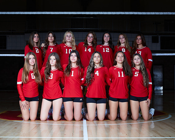 Cathedral Catholic High School Girls Volleyball Team Media Day
