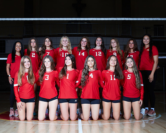 Cathedral Catholic High School Girls Volleyball Team Media Day