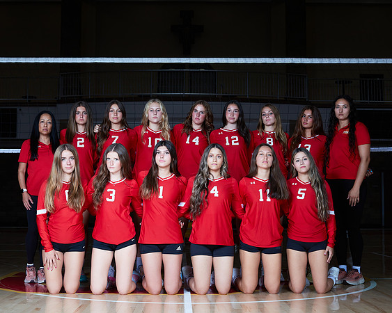 Cathedral Catholic High School Girls Volleyball Team Media Day