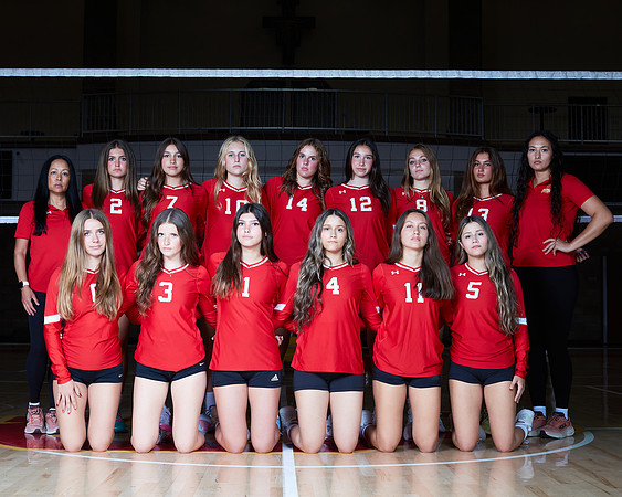 Cathedral Catholic High School Girls Volleyball Team Media Day