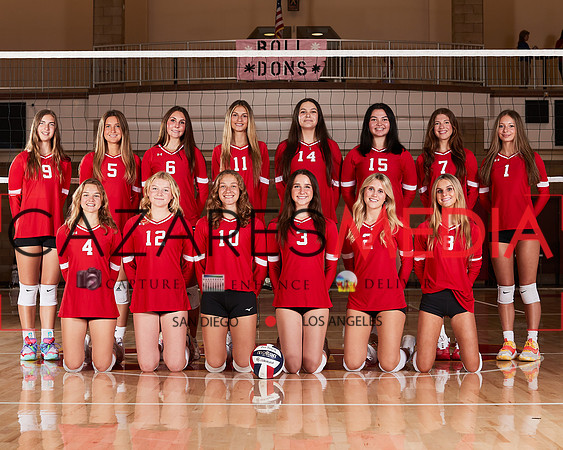 2024 Cathedral Catholic Girls Volleyball