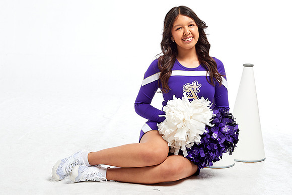 Academy of Our Lady of Peace Varsity Cheer Media Day