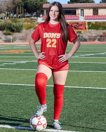 Cathedral Catholic Girls Varisty Soccer Team Media Day