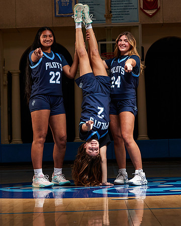 Academy of Our Lady of Peace Varsity Basketball Team Media Day