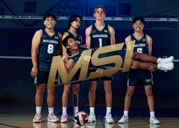 Mira Mesa High School Boys Varsity Volleyball Senior Media Day