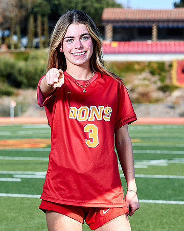 Cathedral Catholic Girls Varisty Soccer Team Media Day
