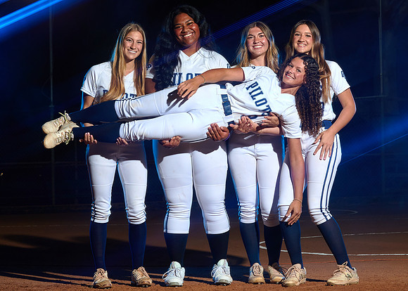 Academy of Our Lady of Peace Varsity Softball Team Media Day