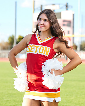 Seton Catholic Preparatory Pom Media Day