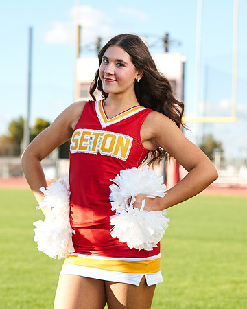 Seton Catholic Preparatory Pom Media Day