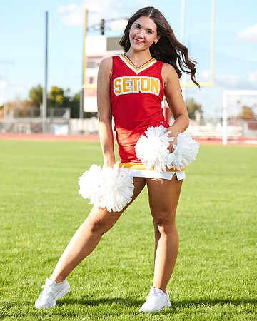 Seton Catholic Preparatory Pom Media Day