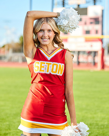 Seton Catholic Preparatory Pom Media Day