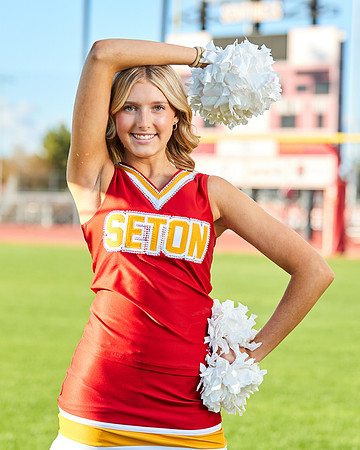 Seton Catholic Preparatory Pom Media Day