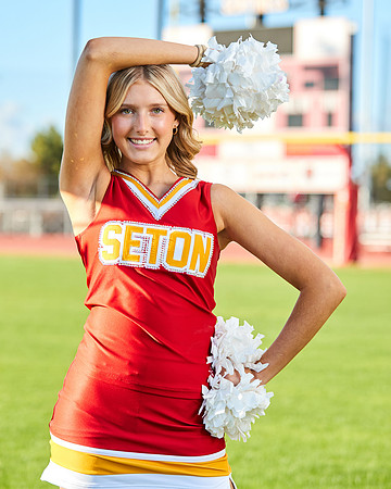 Seton Catholic Preparatory Pom Media Day
