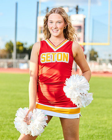 Seton Catholic Preparatory Pom Media Day