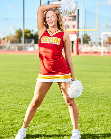 Seton Catholic Preparatory Pom Media Day
