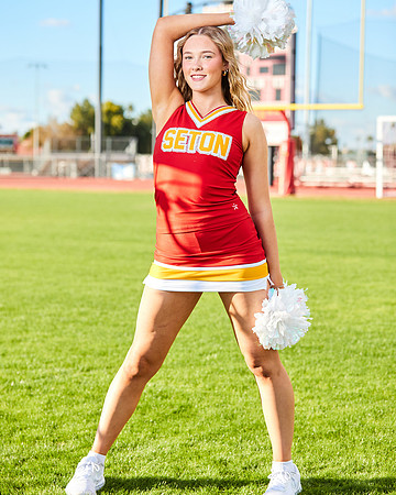 Seton Catholic Preparatory Pom Media Day