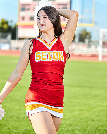 Seton Catholic Preparatory Pom Media Day